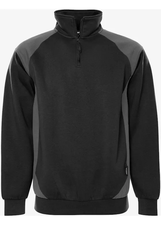 Fristads 300511 Sweater Met Korte Rits 7048 GSM - 122408 Regular Fit Skarup