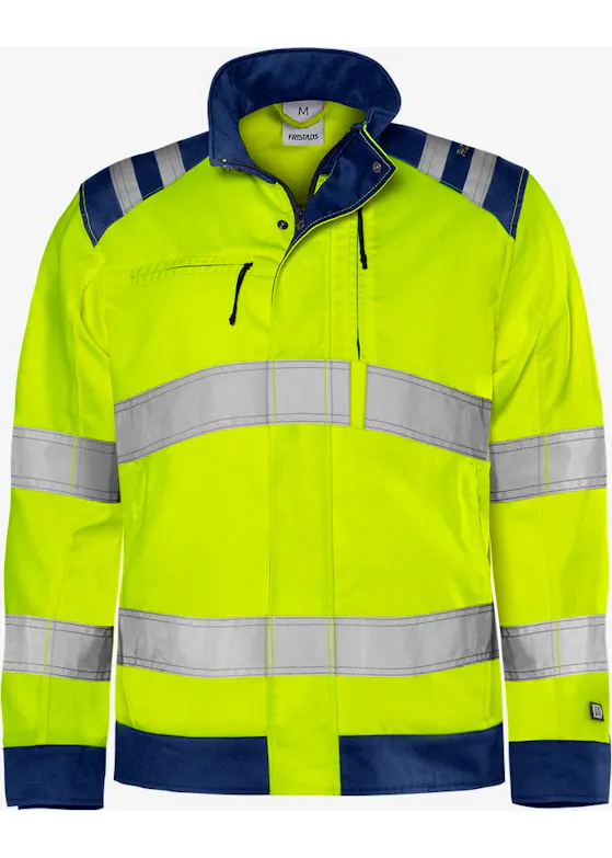 Fristads Trofta High Vis Green jack klasse 3 4067 GPLU