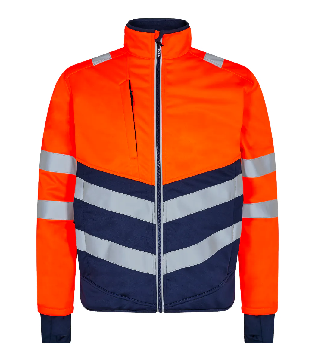 High Vis Oranje/Marineblauw
