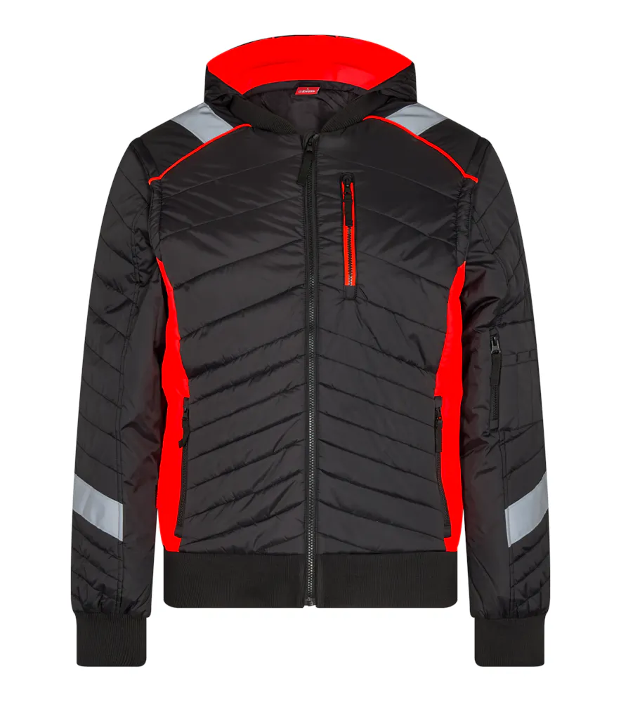 Zwart/High Vis Rood