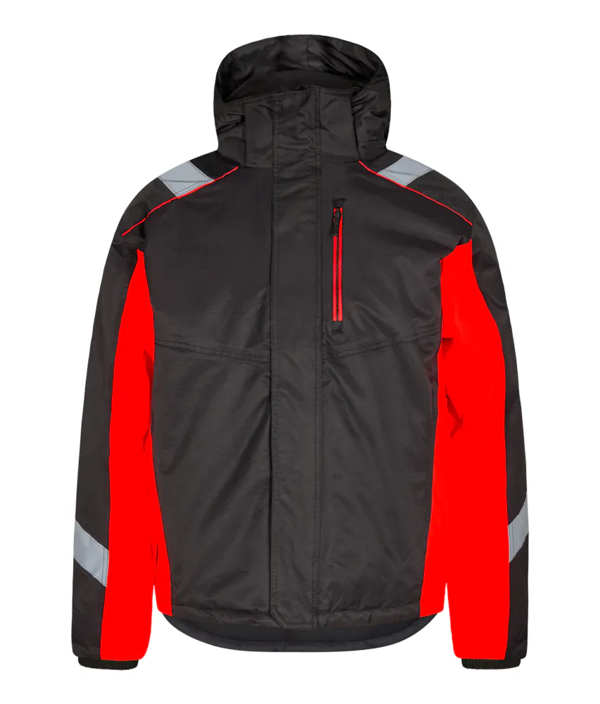 Zwart/High Vis Rood