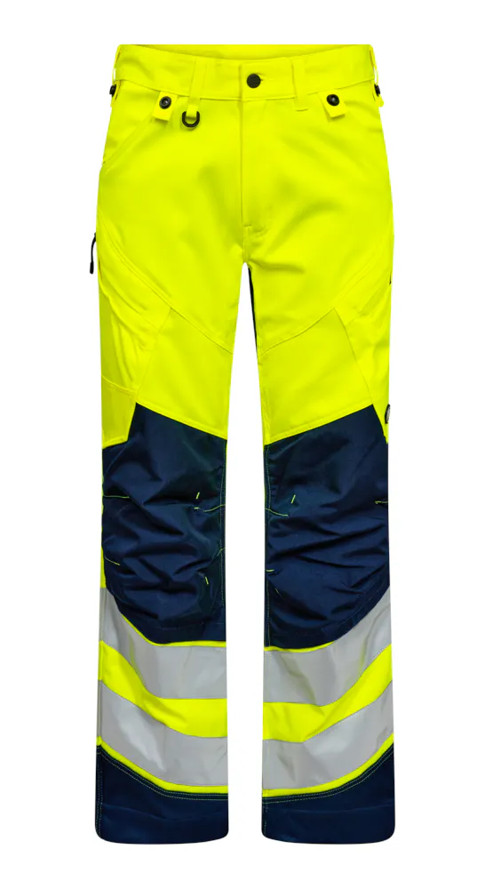 High Vis Geel/Marineblauw