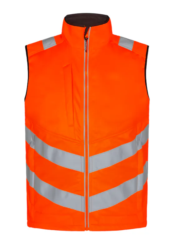 Engel Safety Softshell Waistcoat 5156-237 Reflecterend
