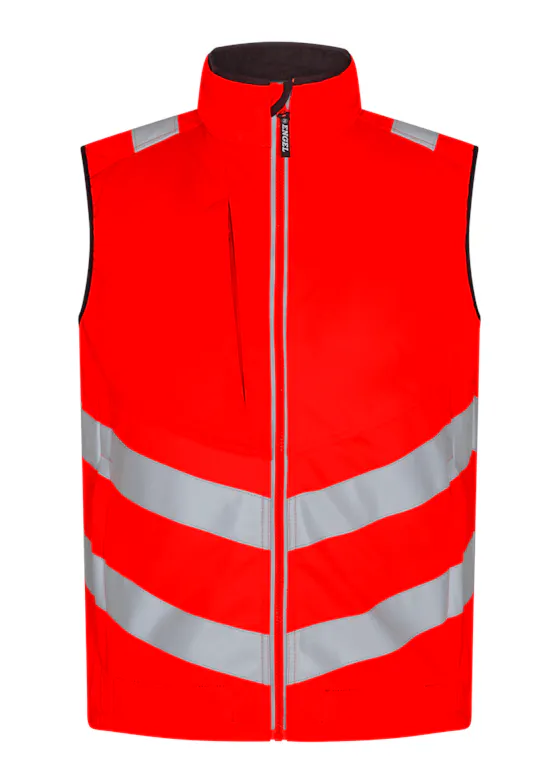 Engel Safety Softshell Waistcoat 5156-237 Reflecterend