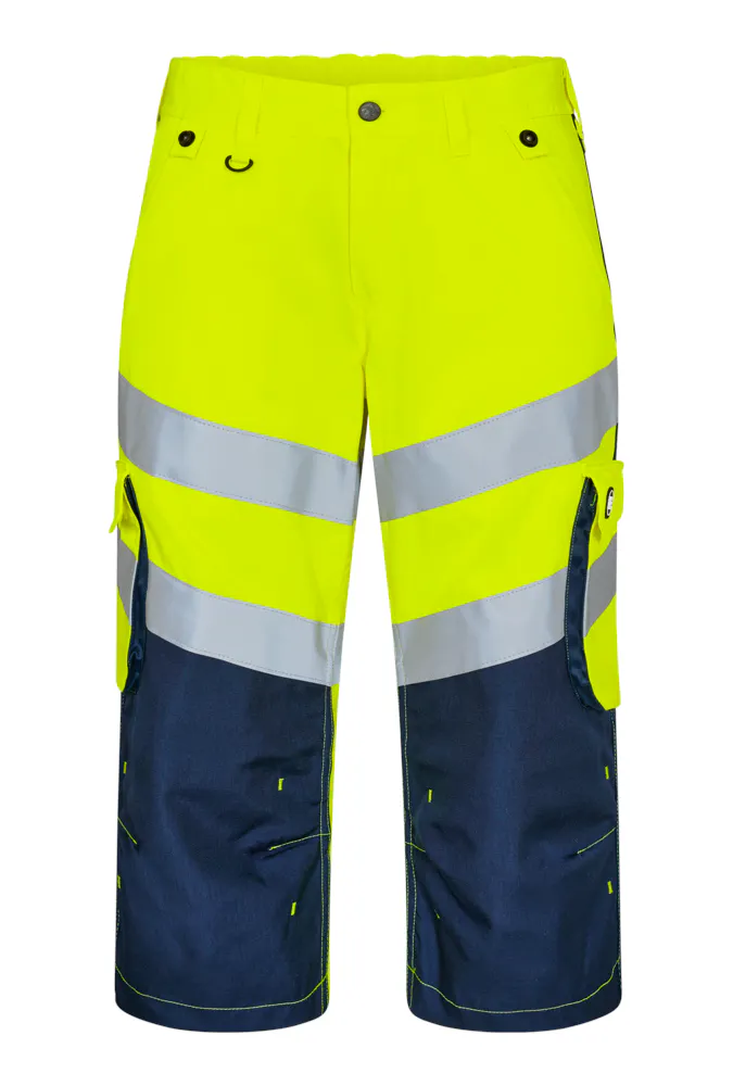 High Vis Geel/Marineblauw