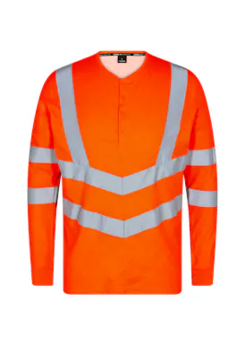 Engel Safety Grandad T-shirt L/S 9548-182 Reflecterend