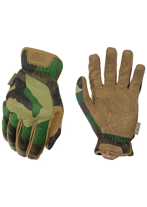 Mechanix Fastfit Woodland Camo Handschoen
