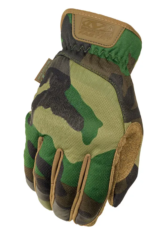 Mechanix Fastfit Woodland Camo Handschoen