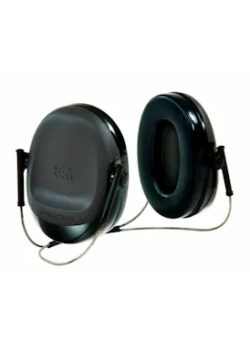 3M Peltor Lasgehoorkappen H505B Zwart Nekband