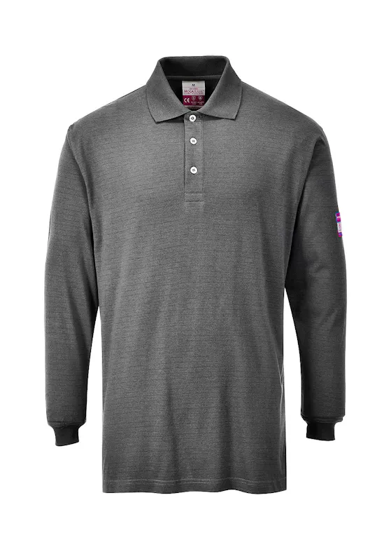 Portwest FR10 Poloshirt Vlamvertragende Antistatische UV-bescherming