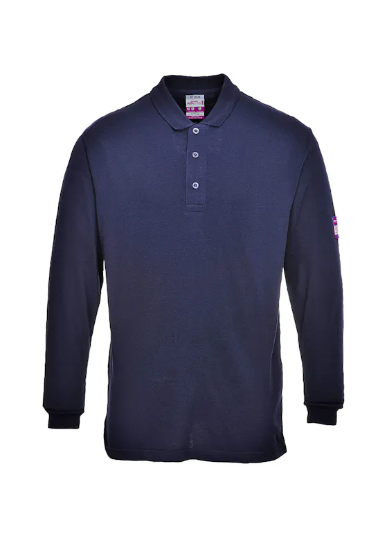 Portwest FR10 Poloshirt Vlamvertragende Antistatische UV-bescherming