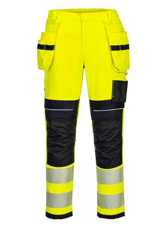 Portwest FR407 - PW3 Vlamvertragende Hi-Vis Stretchbroek