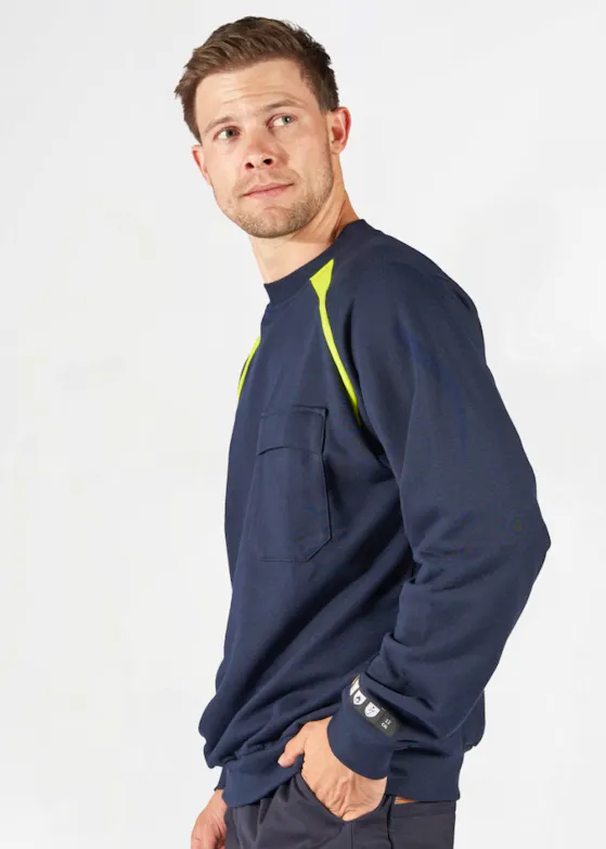 Fristads 100581-540 Sweatshirt 984 SFLA Vlamwerend