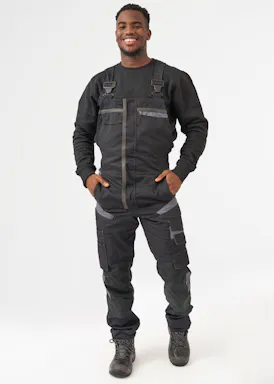 Fristads 129486 Amerikaanse Overall 1555 STFP Stretch Reflecterend Skarup