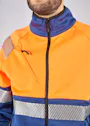 Fristads Stiby High Vis Sweatjack Klasse 1 4517 Ssl miniatuur