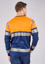Fristads 129513 T-Shirt Met Lange Mouwen High Vis Klasse 1 7519 Thv UV-bescherming Stiby miniatuur