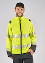 Fristads Stiby High Vis Green stretch jack klasse 3 4647 GSTP miniatuur