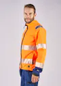 Fristads Stiby High Vis Green stretch jack klasse 3 4647 GSTP miniatuur