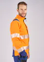 Fristads Stiby High Vis Green stretch jack klasse 3 4647 GSTP miniatuur