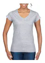 Gildan SoftStyle GIL64V00L V-Neck T-shirt Body Fit Dames miniatuur