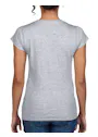 Gildan SoftStyle GIL64V00L V-Neck T-shirt Body Fit Dames miniatuur