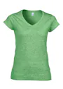 Gildan SoftStyle GIL64V00L V-Neck T-shirt Body Fit Dames miniatuur