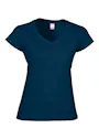 Gildan SoftStyle GIL64V00L V-Neck T-shirt Body Fit Dames miniatuur