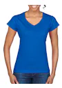 Gildan SoftStyle GIL64V00L V-Neck T-shirt Body Fit Dames miniatuur