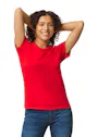 Gildan GIL65000L T-shirt SoftStyle Midweight Regular Fit Dames miniatuur