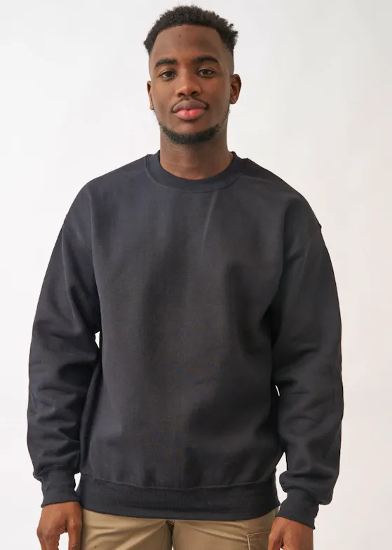 Gildan GIL12000 Crewneck Sweater Dry Blend Comfort Fit