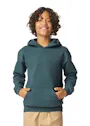 Gildan GILSF500B Sweater Hooded Softstyle Regular Fit Kinderen miniatuur