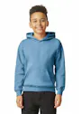 Gildan GILSF500B Sweater Hooded Softstyle Regular Fit Kinderen miniatuur