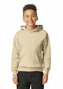 Gildan GILSF500B Sweater Hooded Softstyle Regular Fit Kinderen miniatuur