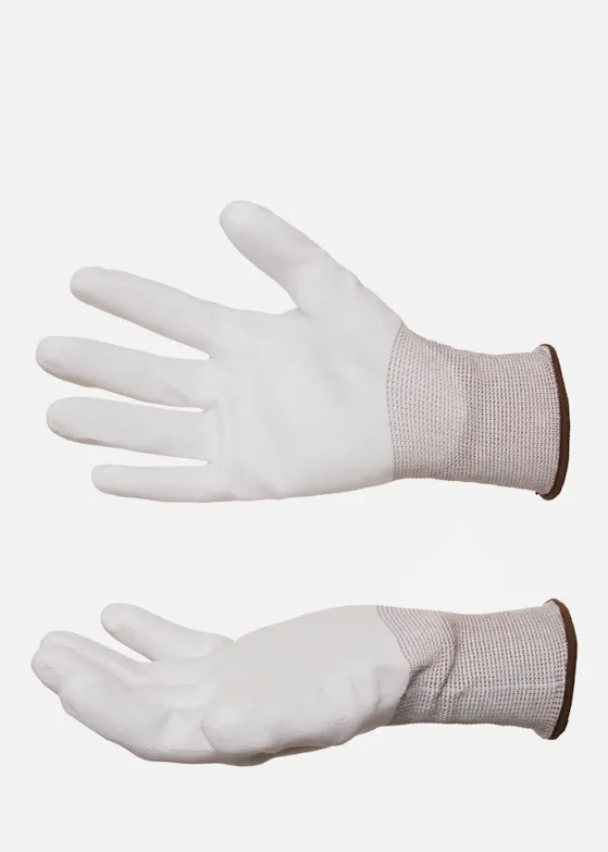 Glove On White Touch  PU Gecoate Werkhandschoen