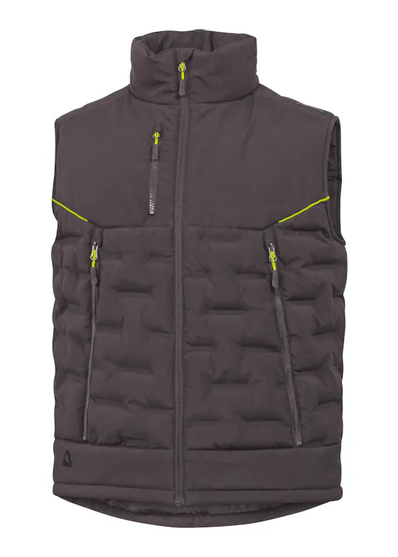 Delta Plus Gilet Donsjas Uit Twee Gelamineerde Polyesterlagen Regular Fit