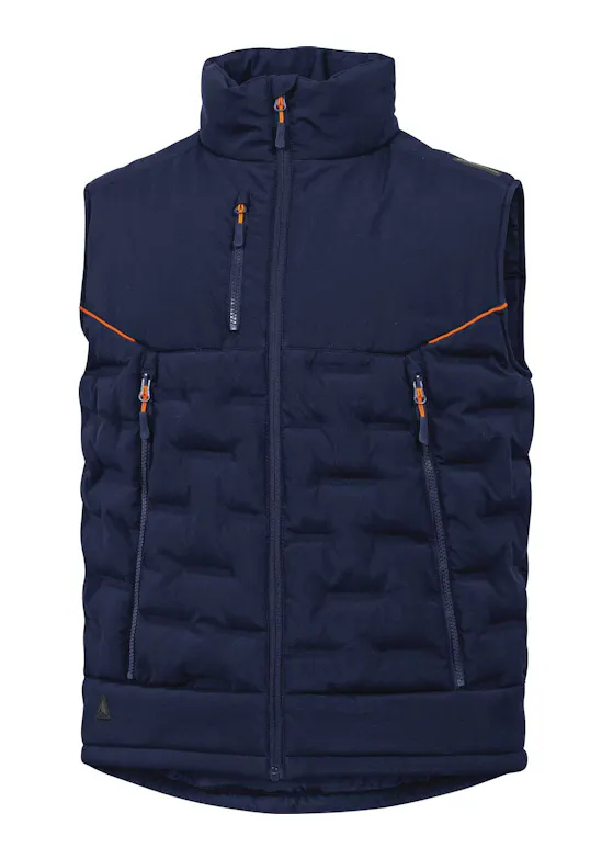 Delta Plus Gilet Donsjas Uit Twee Gelamineerde Polyesterlagen Regular Fit