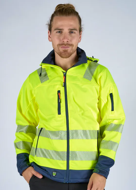 Herock Gregor High Viz Softshell Jas 