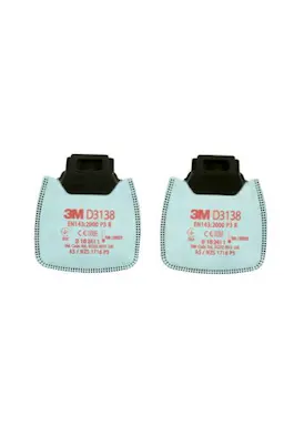 3M Secure Click Deeltjesfilter P3 R D3138