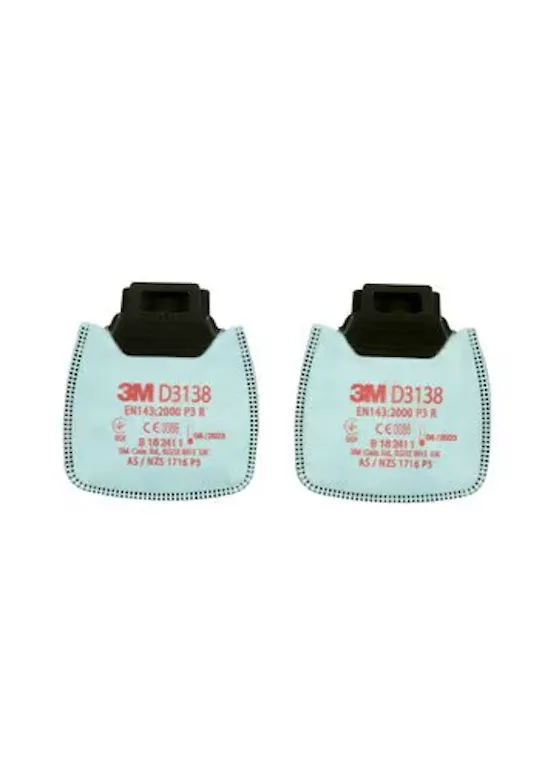 3M Secure Click Deeltjesfilter P3 R D3138