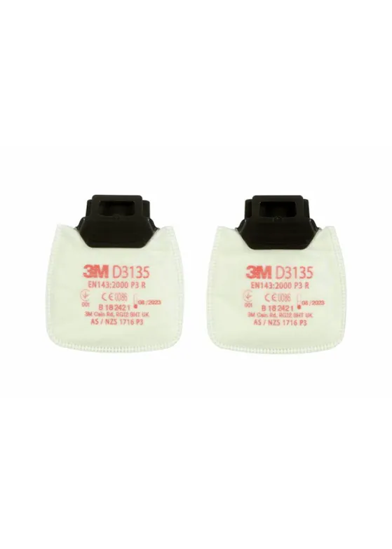 3M Secure Click Stoffilter D3135, P3 R