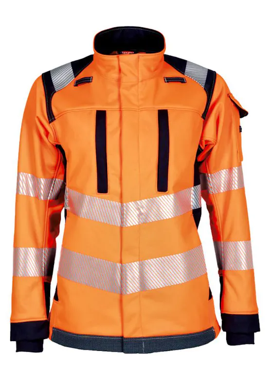 Tranemo Hi-Vis Dames Softshell Jack Zenith 5219 95