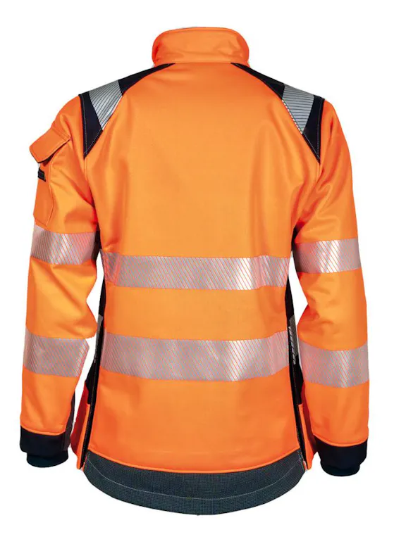 Tranemo Hi-Vis Dames Softshell Jack Zenith 5219 95