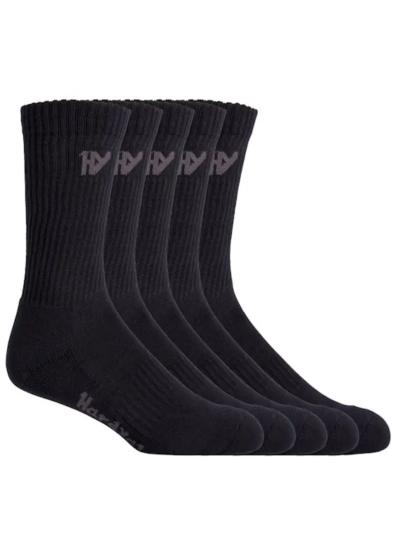 Hard Yakka HY Crew Sock 5 Pack