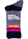 Hard Yakka Womens Crew 3 Pack miniatuur