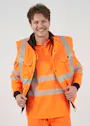 Hydrowear Aken 049464FO Bodywarmer Orange Reflecterend RWS miniatuur