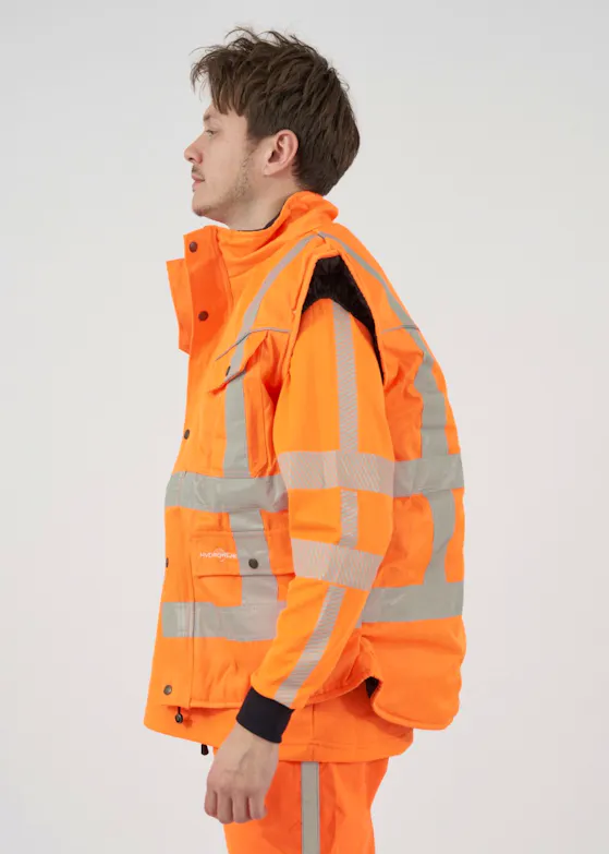 Hydrowear Aken 049464FO Bodywarmer Orange Reflecterend RWS