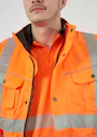 Hydrowear Aken 049464FO Bodywarmer Orange Reflecterend RWS miniatuur