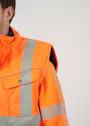 Hydrowear Aken 049464FO Bodywarmer Orange Reflecterend RWS miniatuur