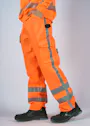 Hydrowear Auxerre hoge zichtbaarheids werkbroek miniatuur