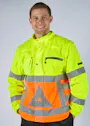 Hydrowear Fleecejack Verkeersregelaar Florence miniatuur